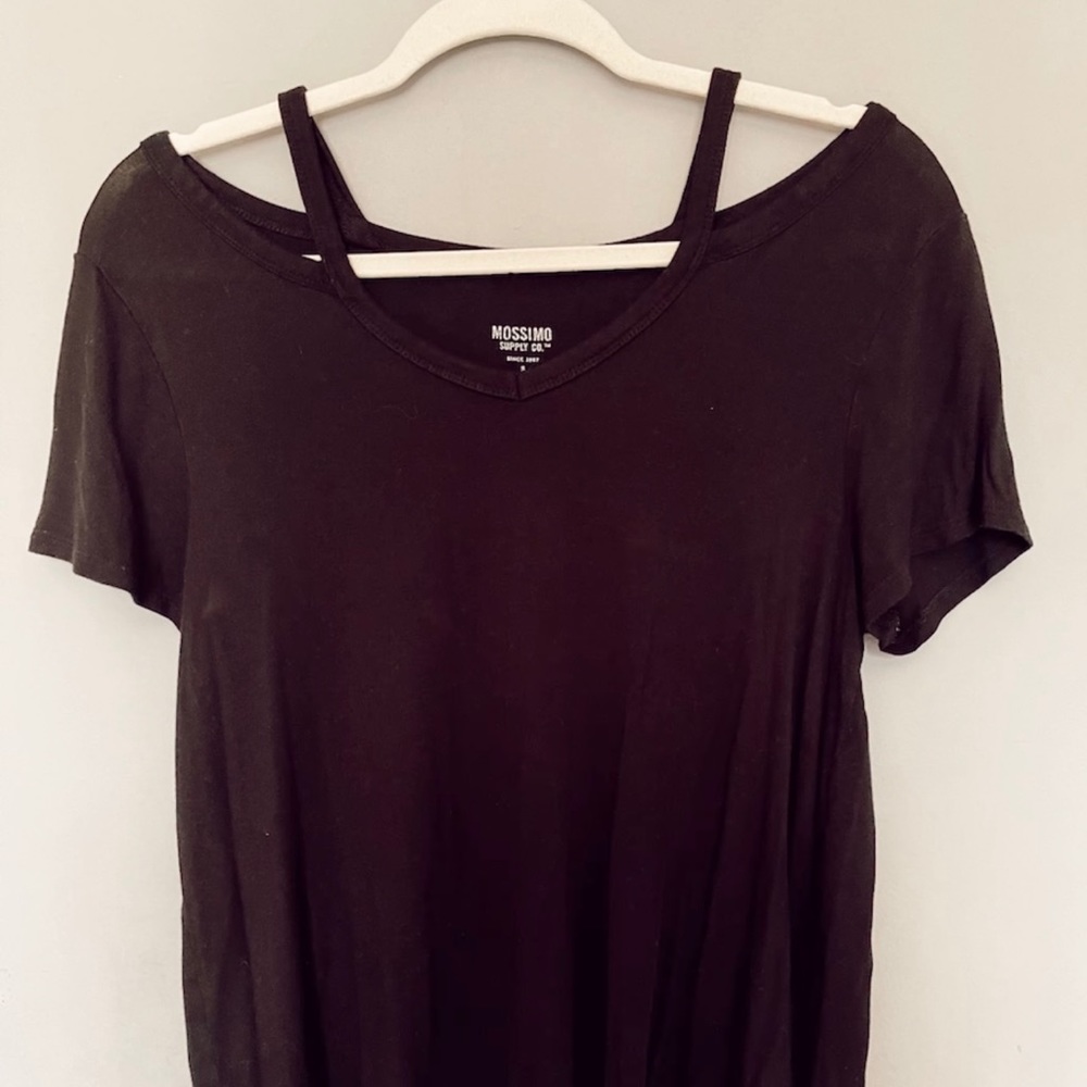 Mossimo Co. Cut out tee